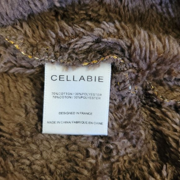 Cellabie Yellow Floral Zip Up Jacket Size 2XL - Picture 5 of 12